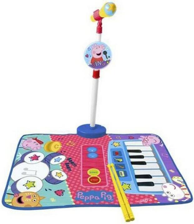 Peppa Pig Musik-Spielzeug 3 en 1 (Englisch, Portugiesisch, Französisch)