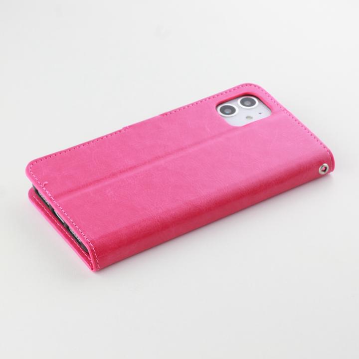Produktbild PhoneLook Hülle Premium Flip Dunkelrosa (Apple iPhone 11)