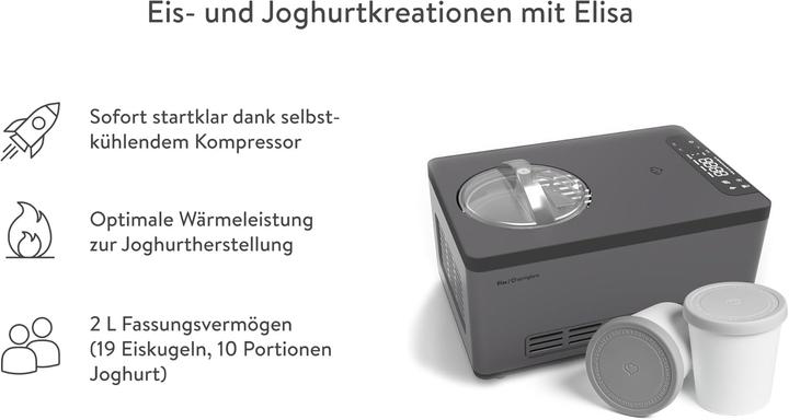 Produktbild Springlane Eismaschine und Joghurtbereiter Elisa