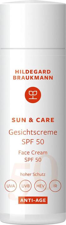 Hildegard Braukmann sun & care Anti-Age Gesichtscreme SPF 50 (Sonnencreme Gesicht, SPF 50, 50 ml)