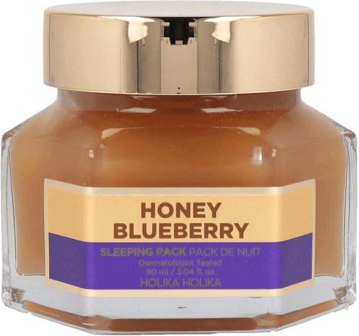 Actual product image Holika Holika Honey Sleeping Pack Honey Night Mask Withueberries 90Ml (90 ml)