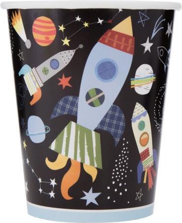 Actual product image Unique Party cup rocket in space