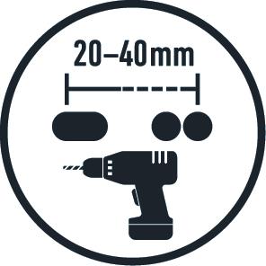 Produktbild Biasca Toilettenpapierhalter schwarz matt