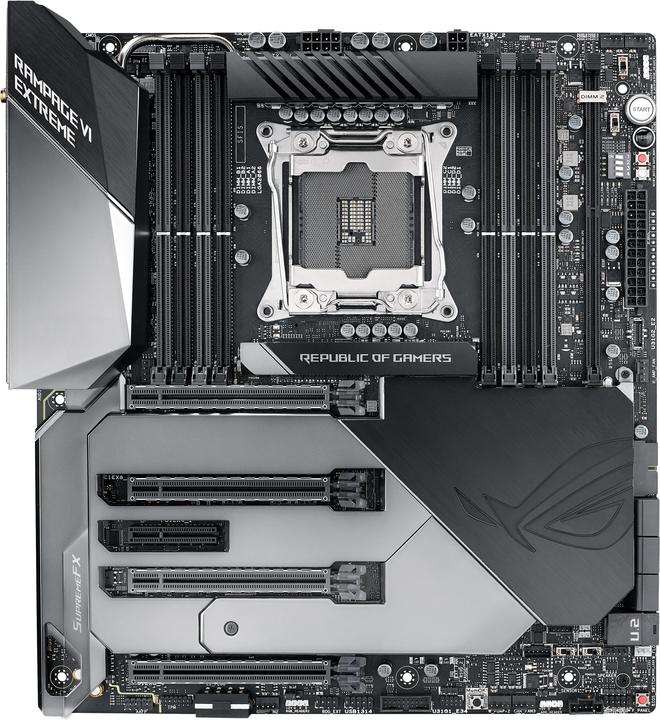 Produktbild ASUS Rampage Vi Extreme (LGA 2066, Intel X299, E-ATX)