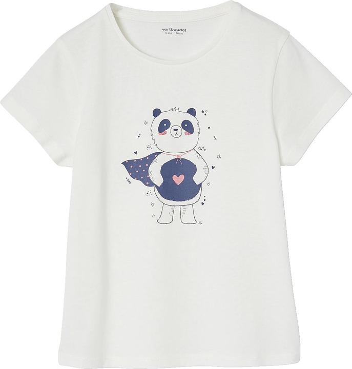 Image du produit Vertbaudet 3er-Pack Mädchen Sommer-Schlafanzüge PANDA mit Recycling-Baumwolle (128)