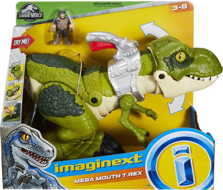 Actual product image Imaginext Hungry T-Rex