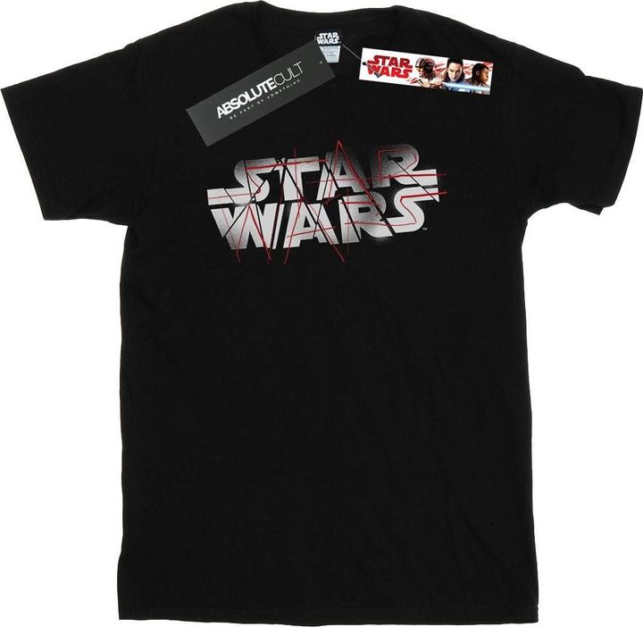 Star Wars The Last Jedi Spray Logo TShirt (M)