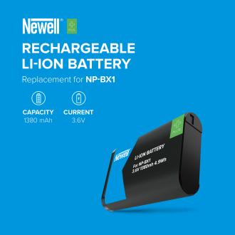 Image du produit Newell batterie Plus remplacement de la batterie NP-BX1 (Batterie de l'appareil photo)