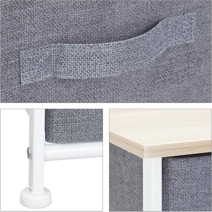 Immagine prodotto Relaxdays Mobiletto con cassetti diverse varianti (45 x 30 x 73 cm)