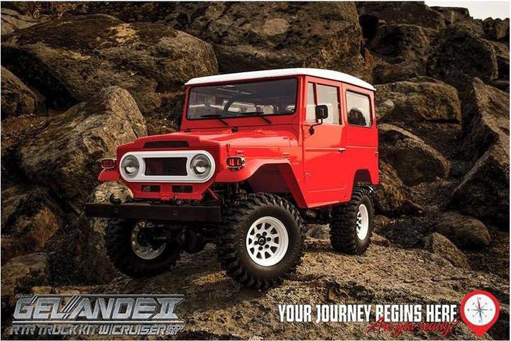Image du produit Rc4Wd Scale Crawler Terrain II Cruiser RTR, 1:10 (RTR Prêt à fonctionner)
