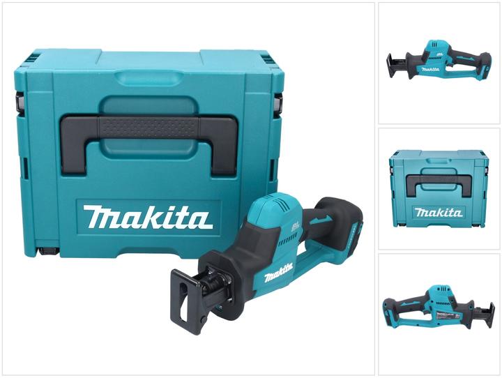 Productafbeelding Makita DJR 189 ZJ Accu Reciprozaag 18 V Brushless + Makpac - zonder accu, zonder oplader