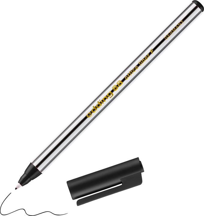 Actual product image Edding Fineliner 88 officeliner (Black, 1 x)