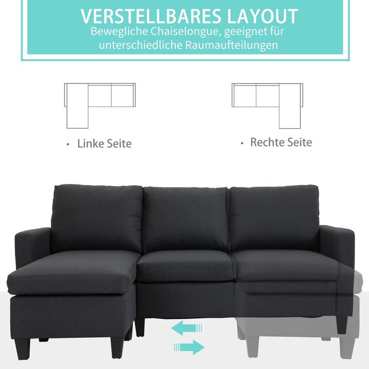 Produktbild Jamb Chaiselongue (3-Sitzer)