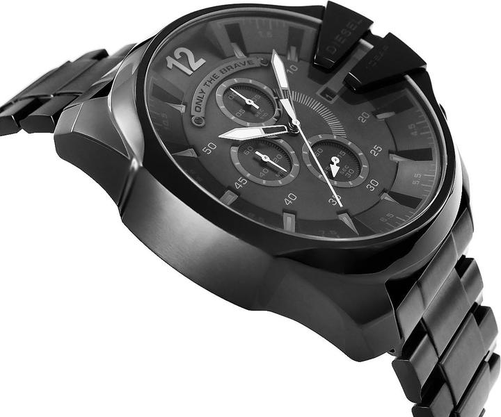 Image du produit Diesel Zegarek Zegarek Męski Mega Chief DZ4355 Czarny (Chronographe, 51 mm)