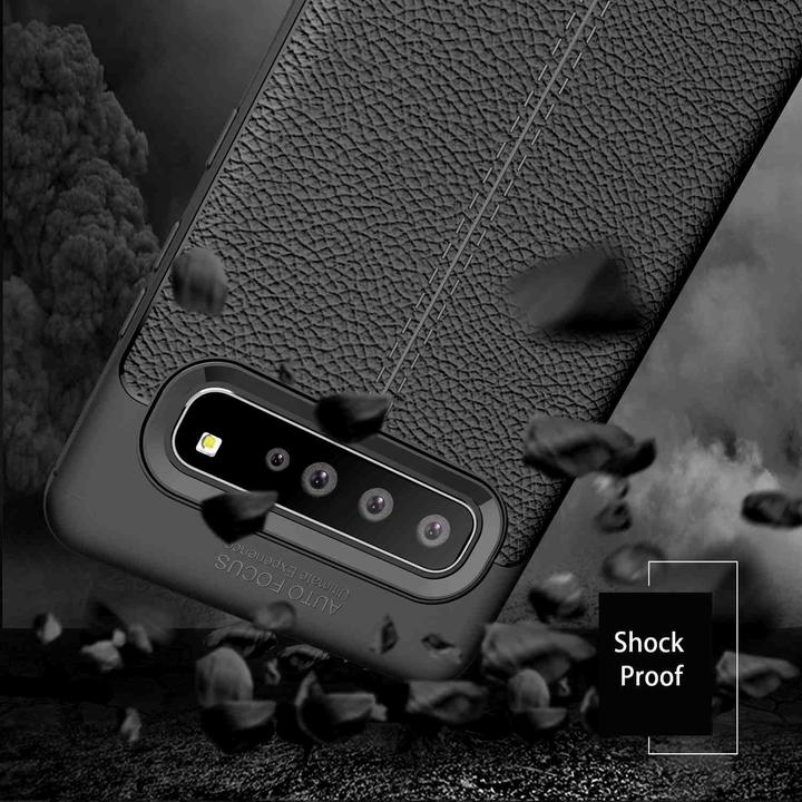 Produktbild Cadorabo TPU Cover Kunstleder Struktur (Samsung Galaxy S10 5G)