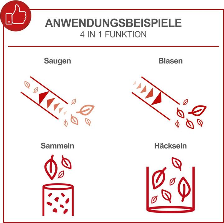 Produktbild Scheppach LBH3500P (Benzinbetrieb, Laubsauger-& bläser)