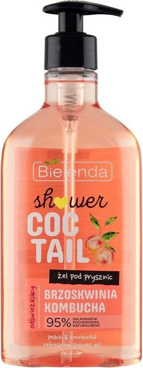 Bielenda Shower Cocktail Shower Gel Peach & Kombucha 400Ml (400 ml)