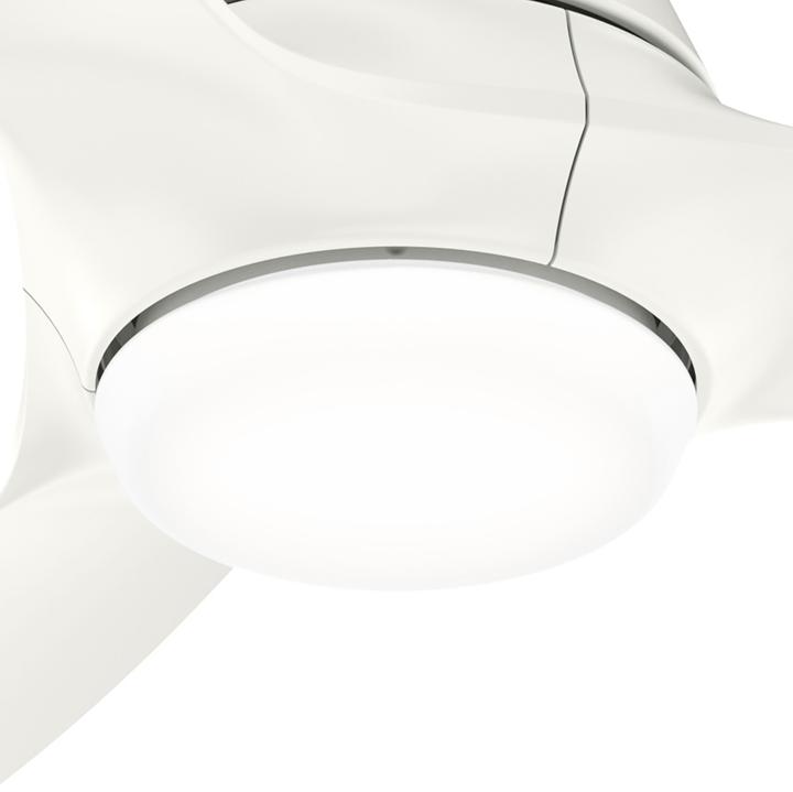Produktbild Hunter Fans DC Deckenventilator Calabasas Weiss mit LED (40 dB)