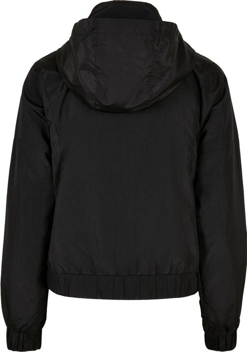 Actual product image Urban Classics Ladies Oversized Shiny Crinkle Nylon Jacket (XL)