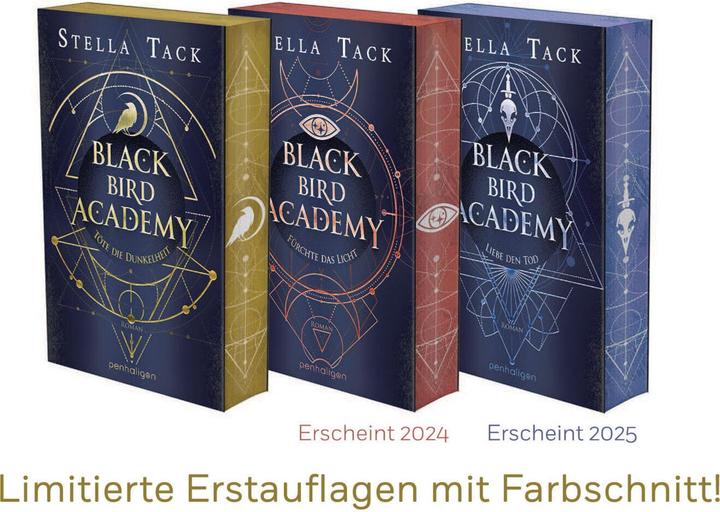 Actual product image Black Bird Academy - Töte die Dunkelheit (German, Stella Tack, 2023)