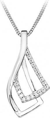 Produktbild Silver Cat Elegant necklace with zircons SC371