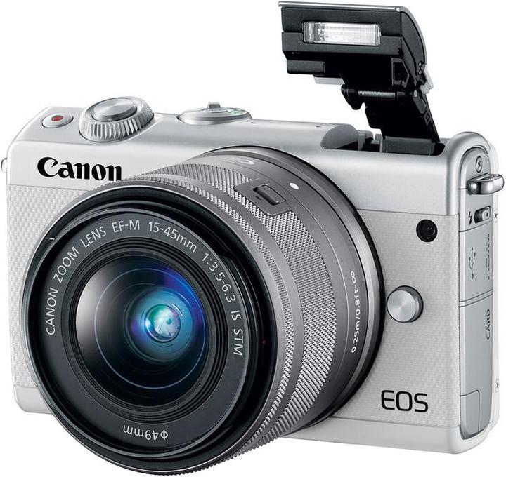 Produktbild Canon EOS M100 Kit - Import (15 - 45 mm, 24.20 Mpx, APS-C / DX)