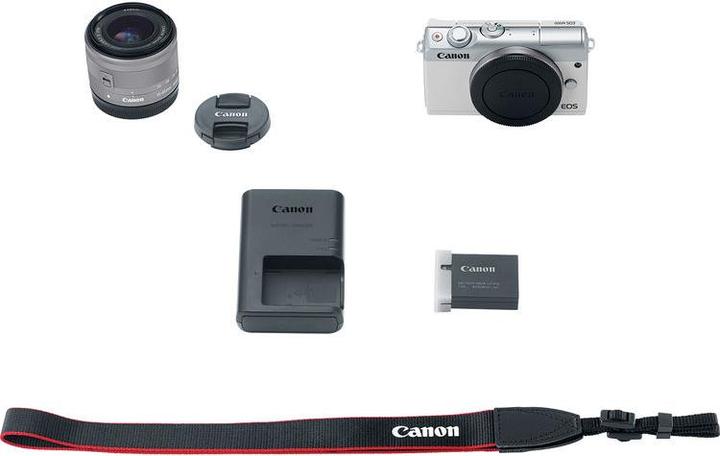 Produktbild Canon EOS M100 Kit - Import (15 - 45 mm, 24.20 Mpx, APS-C / DX)
