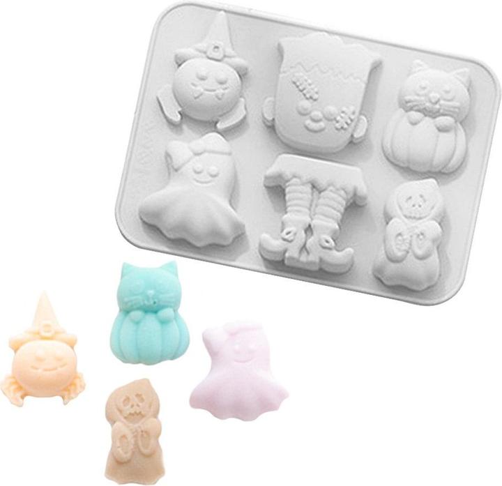 Produktbild Metamorph Süsse Grusel Figuren Silikonform 6-fach