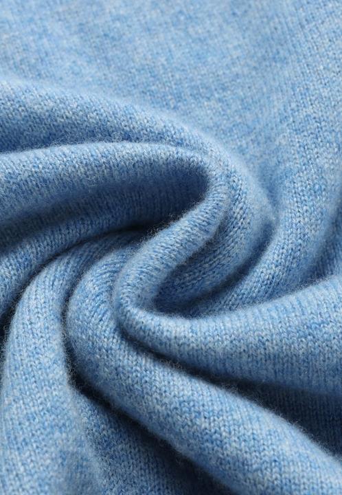 Immagine prodotto Bellemere Pullover Solid V-Neck Merino-Cashmere Sweater (L)