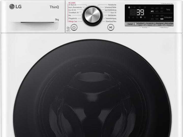 Actual product image LG F2V7SLIM9 (9 kg, Left)