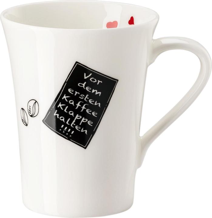 Produktbild Hutschenreuther My Mug Worte - Kaffee Becher mit Henkel 0,4 l (400 ml, 1 x)