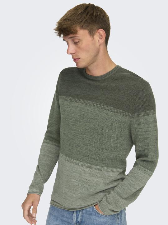 Actual product image Only & Sons Onsfelix Reg 12 Crew Knit Noos (XS)