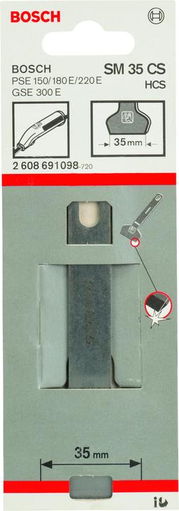 Produktbild Bosch Zubehör Schabermesser SM 35 CS, 35 mm