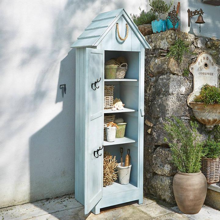 Produktbild Loberon Gartenschrank Thomas blau