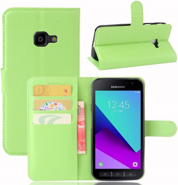 Produktbild MU Classic Leder Case mit Litchitextur (Samsung Galaxy Xcover 4)