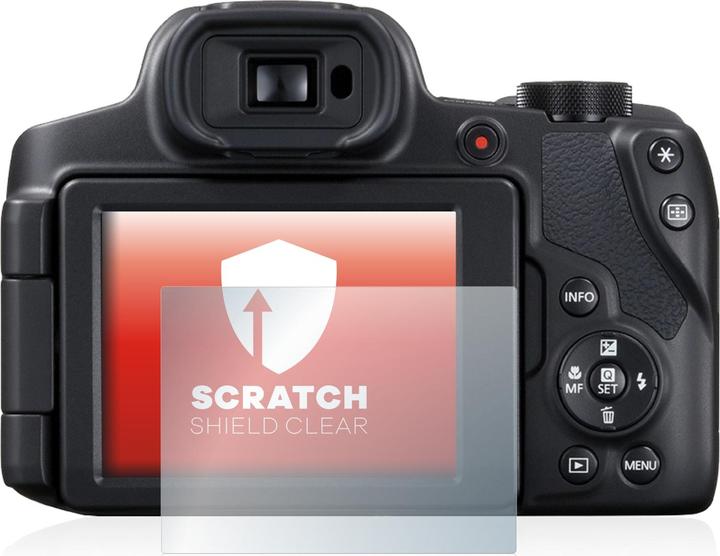 Actual product image upscreen Scratch Shield Protector (Screen protector, PowerShot SX70 HS)