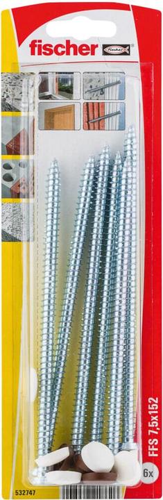 Actual product image Fischer Window frame scraper FFS 7.5x152 K (6) (6 pcs.)