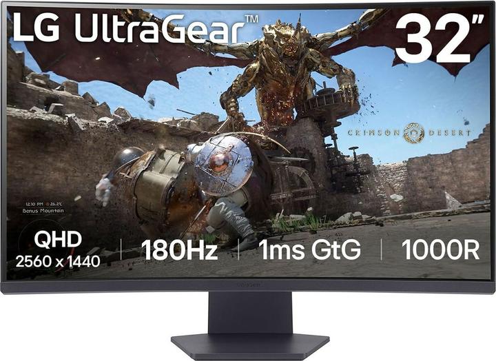 LG Dis 32 32GS60QC-B Consumer Ultragear (2560 x 1440 pixel, 31.50")