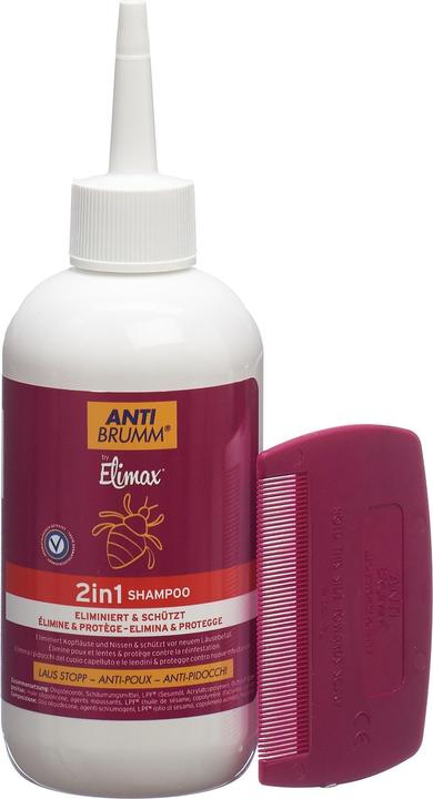 Immagine prodotto Anti-Brumm Shampoo anti-pidocchi 2in1 (250 ml, Shampoo per pidocchi)