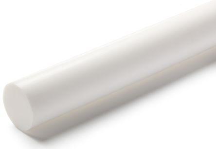 Produktbild Rs Pro Halbzeug Rundstab PTFE weiss 45mm 1m