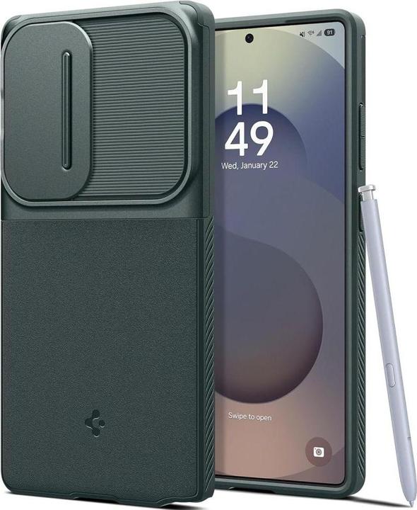 Actual product image Spigen Optik Armor (Samsung Galaxy S25 Ultra)