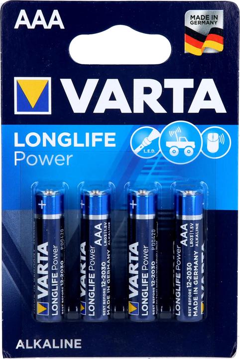 Immagine prodotto Varta Batteria Micro LR03 AAA 4903 HIGH, 4 pz. (4 pz., AAA)