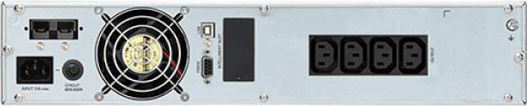 Image du produit Infosec Onduleur E3 PRO RT 2000 VA (2 VA, 1800 W, Double convertisseur en ligne Onduleur)