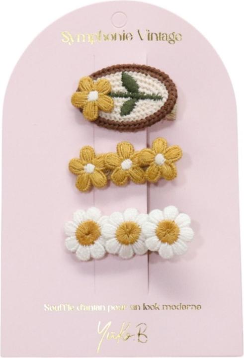 Yuko.B Haarspange 3er Pack Vintage (3 Stk.)