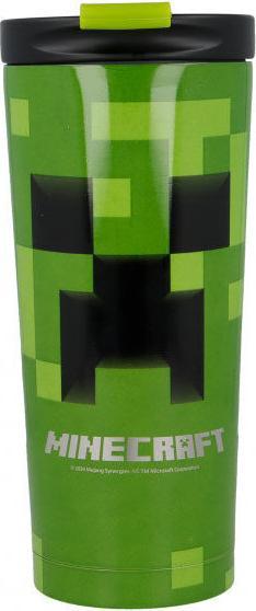 Immagine prodotto Stor Tazza per bere in acciaio inox Minecraft Creeper (0.43 l)