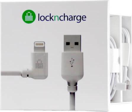 Produktbild LocknCharge MFI Lightning Kabel abgewinkelt 03 m (0.30 m)