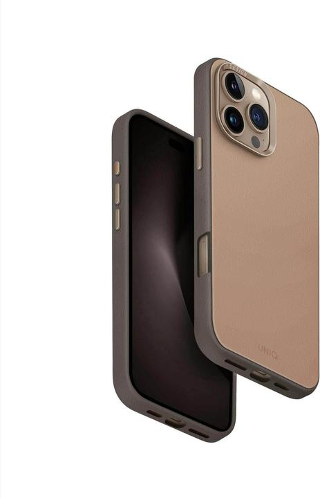 Actual product image Uniq Lyden DS iPhone 16 Pro Max 6.9" Magclick Charging case brown-gray/flint grey (Apple iPhone 16 Pro Max)