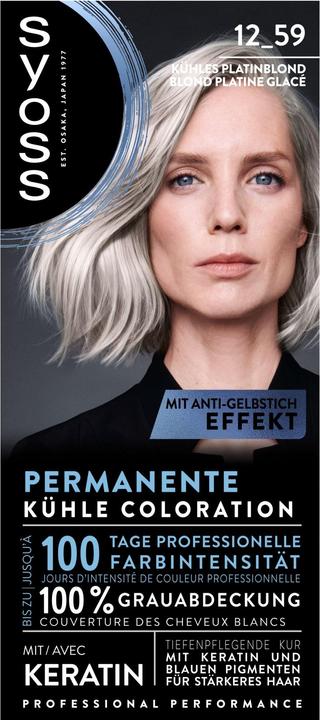Image du produit Syoss Coloration 12 59 Kühles Platinblond (12 59 Blond platine froid)