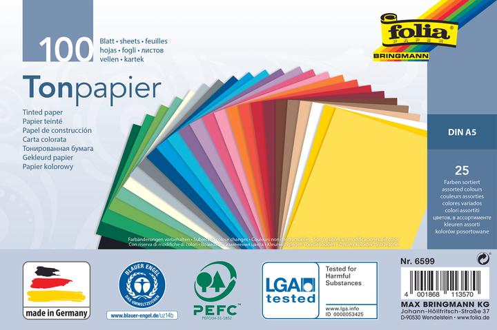 Actual product image Folia Clay paper (130 g/m², 100 x)