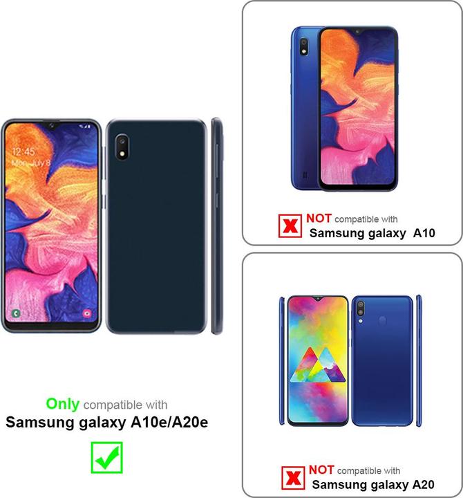 Actual product image Cadorabo Case for Samsung Galaxy A10e / A20e with belt clip (Samsung Galaxy A10e, Samsung Galaxy A20e)